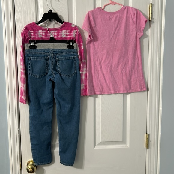 Her blue jeans by wonder, nation and two tops size 7/8 - Picture 2 of 6